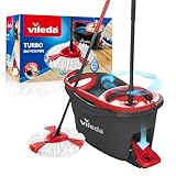 Vileda Turbo Wischmopp Komplett Set , Bodenwischer mit...